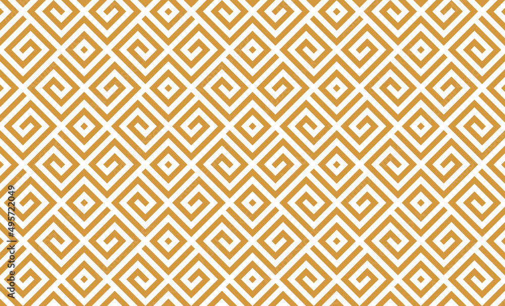 Abstract geometric pattern. A seamless vector background. White and gold ornament. Graphic modern pattern. Simple lattice graphic design Abstract geometric pattern. A seamless vector background. White and gold ornament. Graphic modern pattern. Simple lattice graphic design