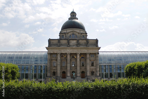 Hofgarten Park and Gardens in Munich, Germany