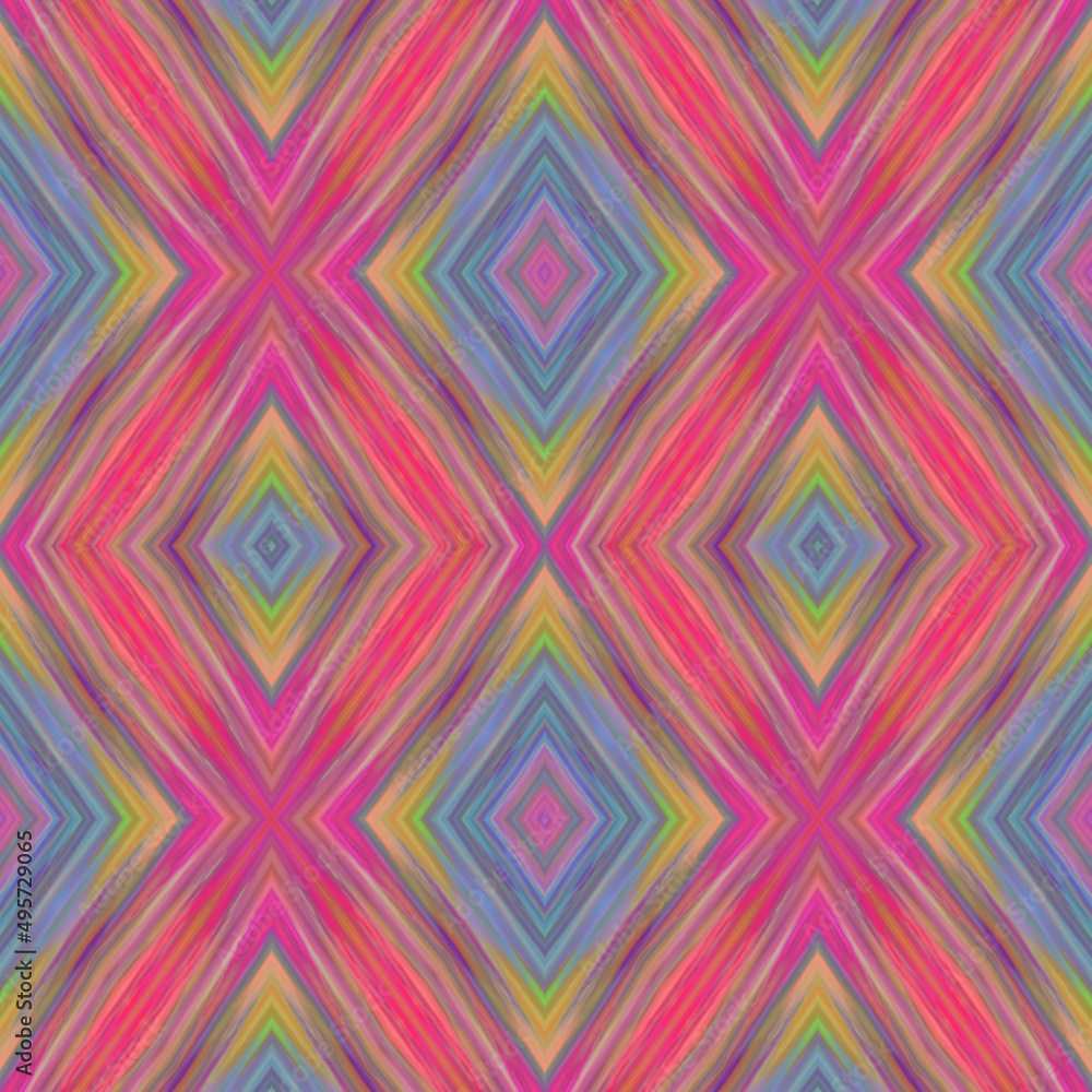 multicolor seamless pattern with rhomb stripes multicolor seamless pattern with rhomb stripes