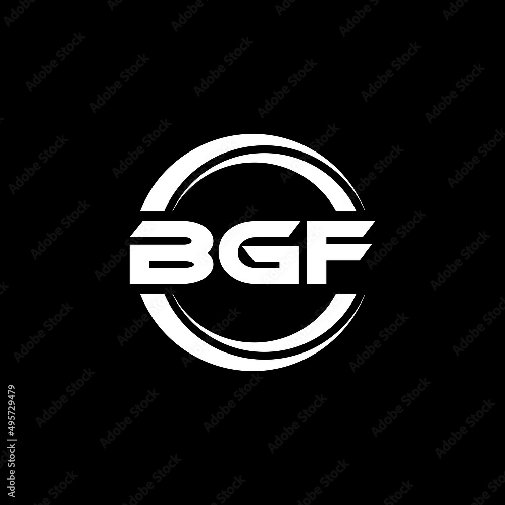 BGF letter logo design with black background in illustrator, vector logo modern alphabet font overlap style. calligraphy designs for logo, Poster, Invitation, etc. BGF letter logo design with black background in illustrator, vector logo modern alphabet font overlap style. calligraphy designs for logo, Poster, Invitation, etc.