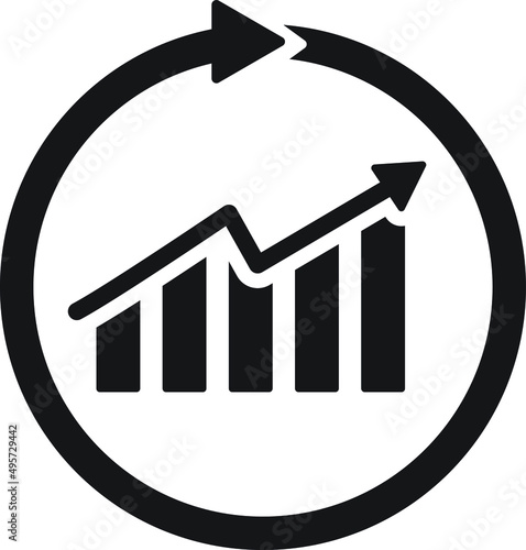 Improvement vector icon