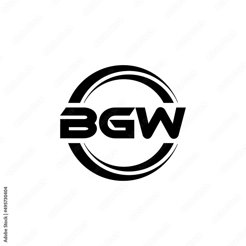 BGW letter logo design with white background in illustrator, vector logo modern alphabet font overlap style. calligraphy designs for logo, Poster, Invitation, etc. BGW letter logo design with white background in illustrator, vector logo modern alphabet font overlap style. calligraphy designs for logo, Poster, Invitation, etc.