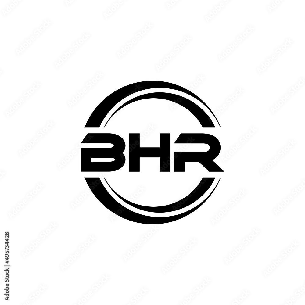 BHR letter logo design with white background in illustrator, vector logo modern alphabet font overlap style. calligraphy designs for logo, Poster, Invitation, etc. BHR letter logo design with white background in illustrator, vector logo modern alphabet font overlap style. calligraphy designs for logo, Poster, Invitation, etc.