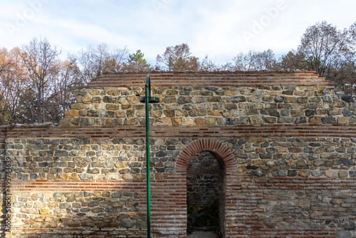 Ruins of the late antique Hisarlaka Fortress, Kyustendil, Bulgaria photo