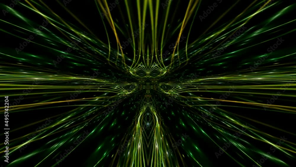 Abstract loop animation with colorful movements and back and forth effect Abstract loop animation with colorful movements and back and forth effect
