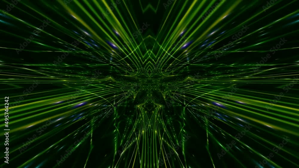 Abstract loop animation with colorful movements and back and forth effect Abstract loop animation with colorful movements and back and forth effect
