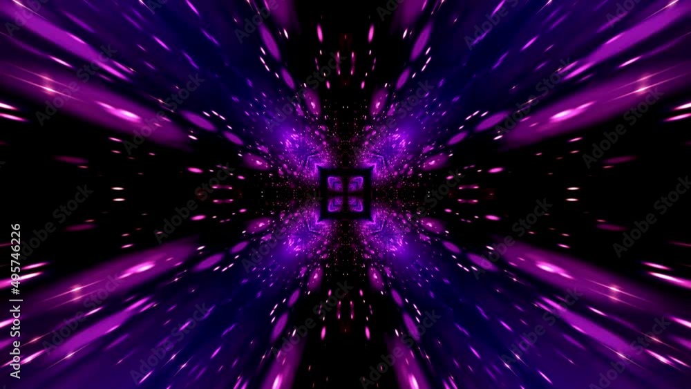 Abstract loop animation with colorful movements and back and forth effect Abstract loop animation with colorful movements and back and forth effect