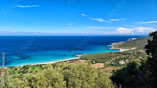Fototapeta Naklejka Na Ścianę i Meble -  La Plage de Ghjunchitu et la plage de Bodri (Haute-Corse)