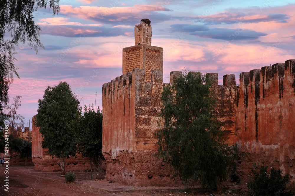 Kasbah of the city of Kasba Tadla in Morocco Kasbah of the city of Kasba Tadla in Morocco