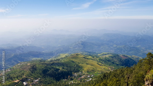 view from the top of mountain © Shafique