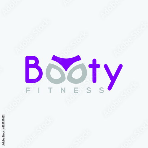 Booty builder fitness needs an amazing logo