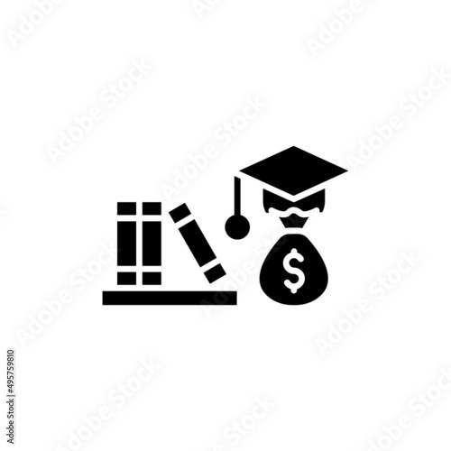 Self Education icon in vector. logotype