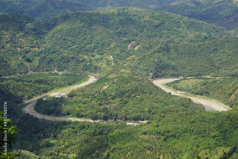 agos river tanay rizal 3 viewed from mount daraitan peak  