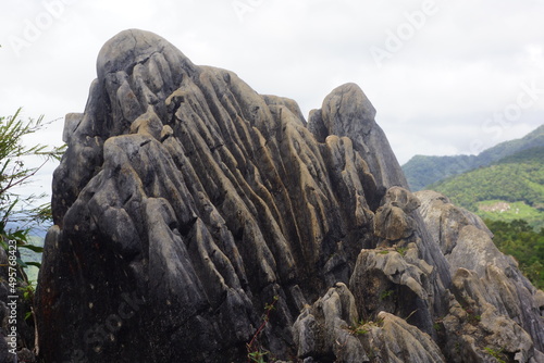 limestone karst rock outcrop daraitan mountain philippines 3 photo