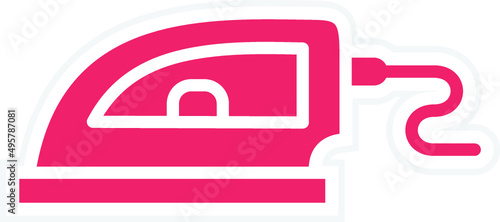 Vector Design Iron Icon Style