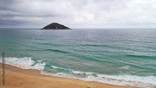 Aerial Ocean View from Praia do Grumari photo