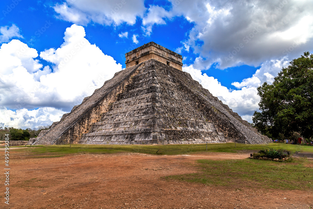 Kukulkan Pyramid, El Castillo, Chichen Itzá