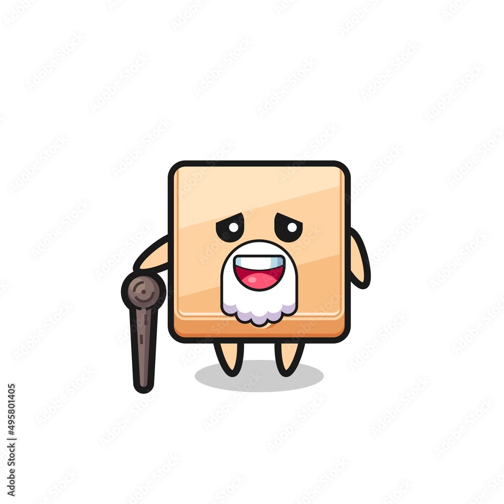 cute pizza box grandpa is holding a stick cute pizza box grandpa is holding a stick