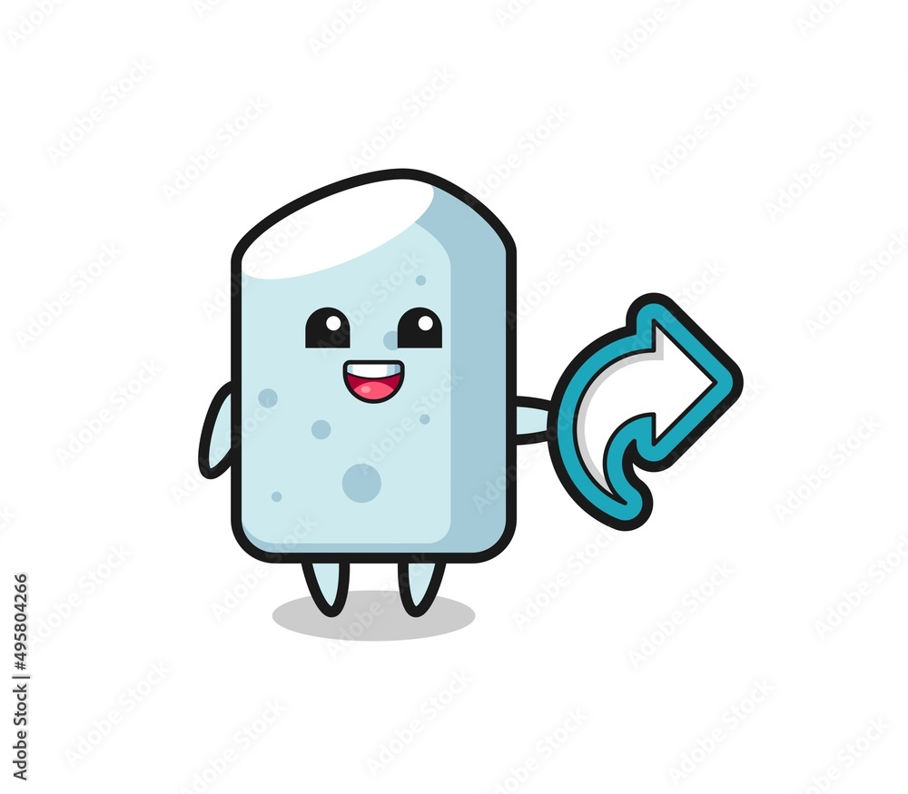 cute chalk hold social media share symbol cute chalk hold social media share symbol