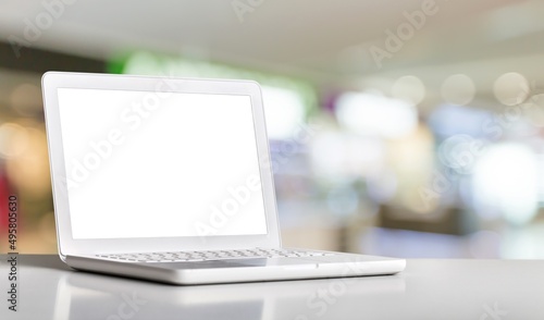 Wallpaper Mural Laptop displaying logo, a set of applications and services Torontodigital.ca