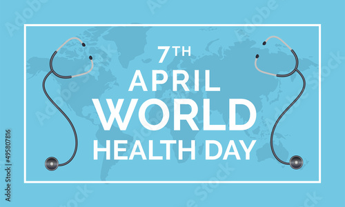 World Health Day Symposium 2022,vector background