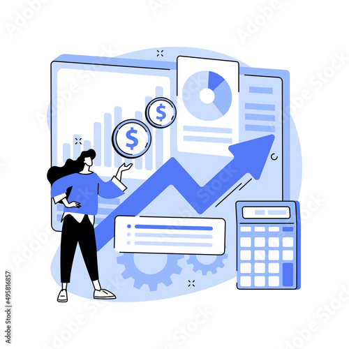 Demand planning abstract concept vector illustration.