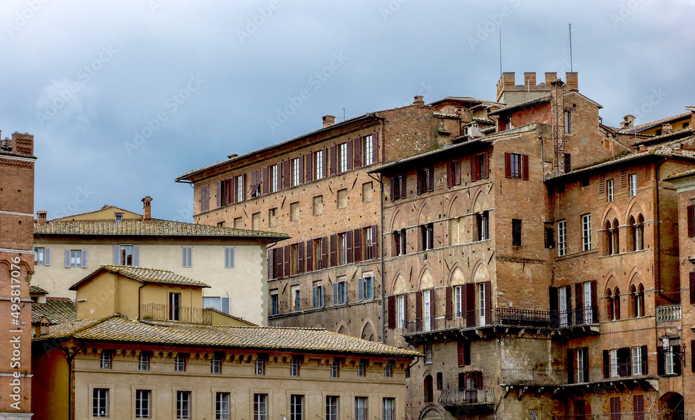 Construcciones en Siena