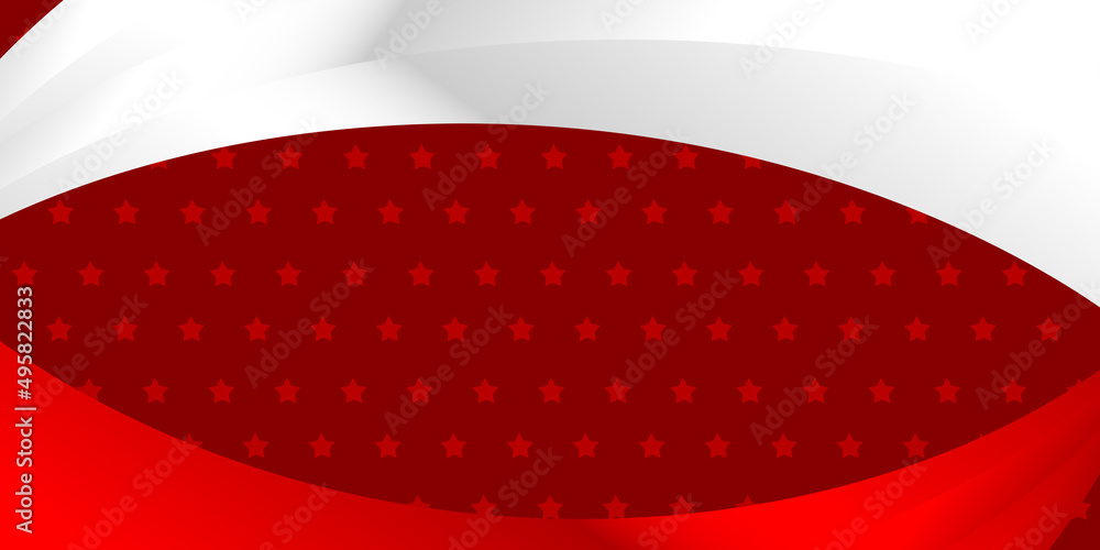 Naklejka premium red and white background