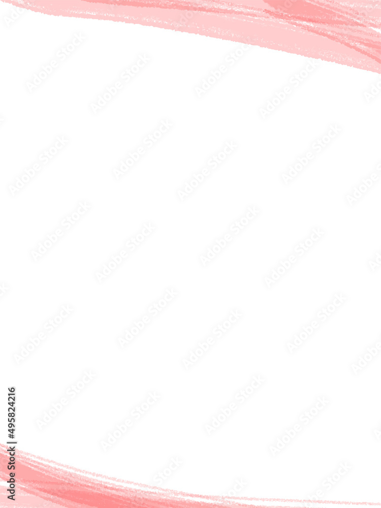 Obraz premium 水彩テクスチャの背景素材 ピンク 春イメージ 縦長