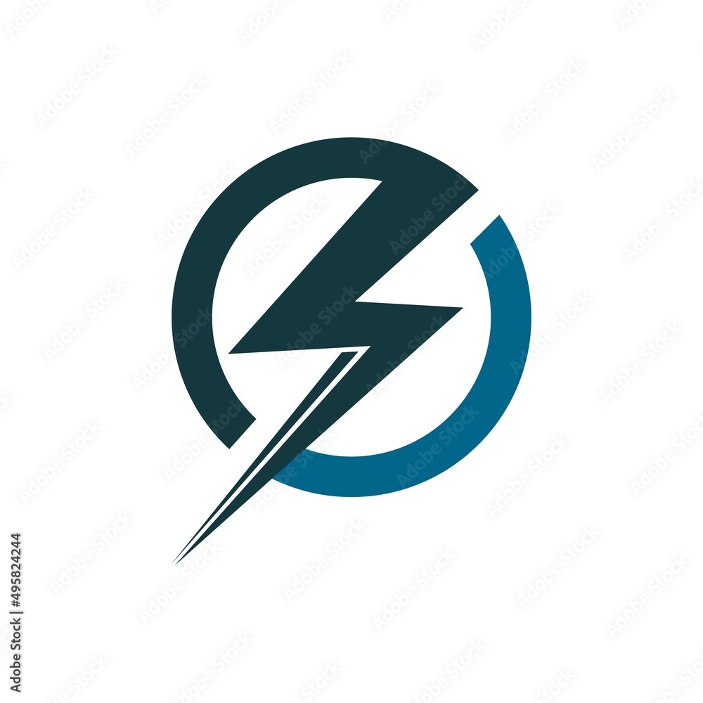 Lightning Logo Template Lightning Logo Template
