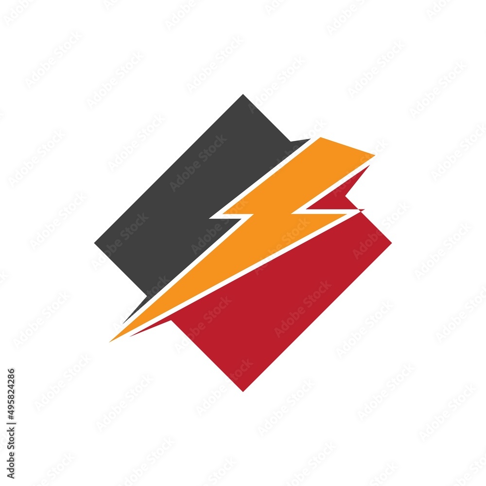 Lightning Logo Template Lightning Logo Template