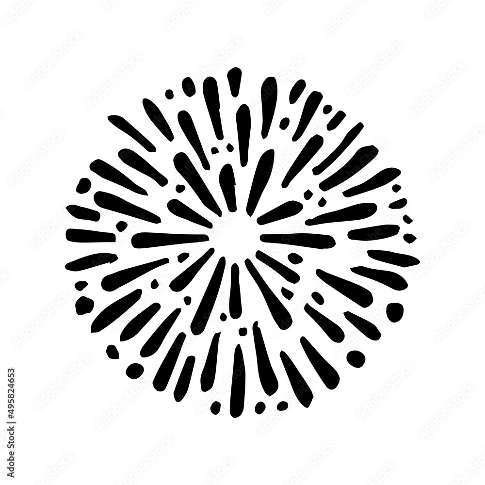 starburst hand drawn, vector illustration. starburst hand drawn, vector illustration.