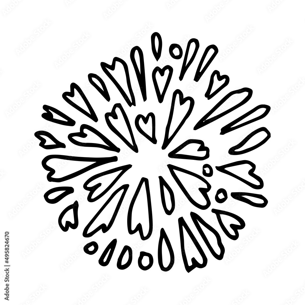 starburst hand drawn, vector illustration. starburst hand drawn, vector illustration.