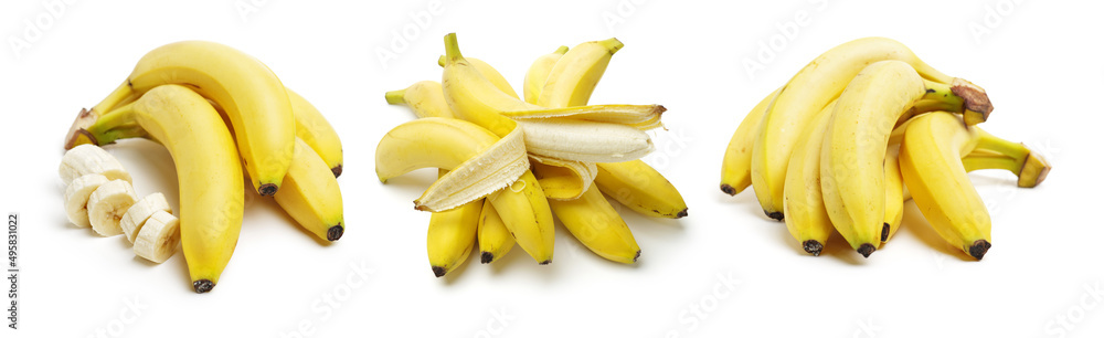 Banana isolated on white background Banana isolated on white background