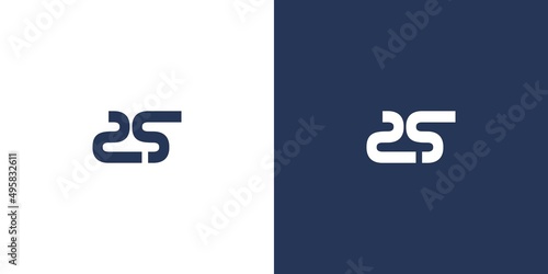 Unique and attractive number 25 logo design photo