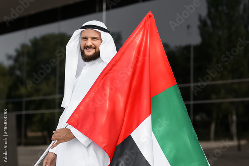 Man in traditional clothes ...