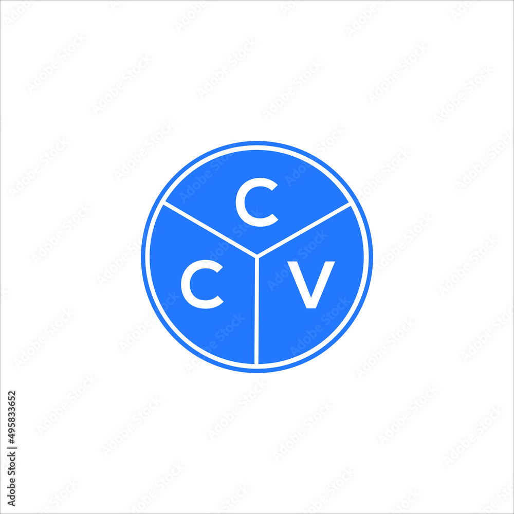 CCV letter logo design on White background. CCV creative Circle letter logo concept. CCV letter design. CCV letter logo design on White background. CCV creative Circle letter logo concept. CCV letter design.