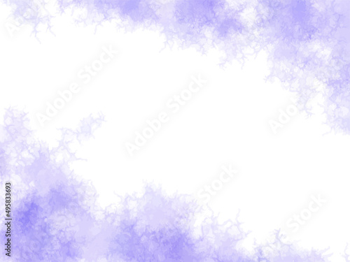 水彩テクスチャの背景素材 ブルー 冬イメージ
