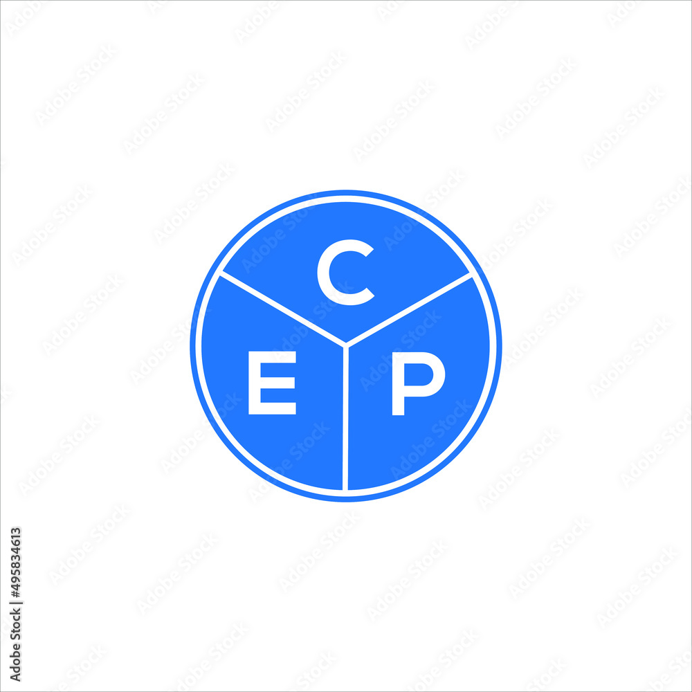 CEP letter logo design on White background. CEP creative Circle letter logo concept. CEP letter design. CEP letter logo design on White background. CEP creative Circle letter logo concept. CEP letter design.