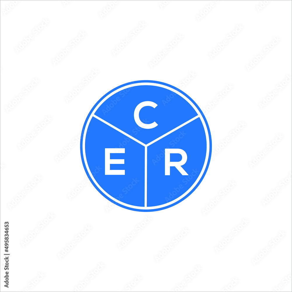 CER letter logo design on White background. CER creative Circle letter logo concept. CER letter design. CER letter logo design on White background. CER creative Circle letter logo concept. CER letter design.
