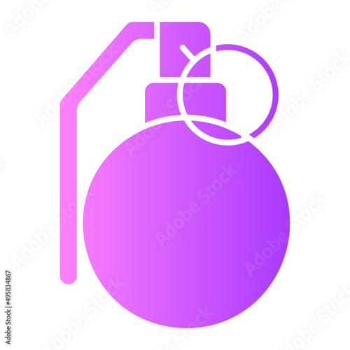 grenade gradient icon