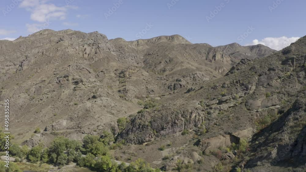 Aerial, Rustavi Mountainous Landscapes, Georgia Aerial, Rustavi Mountainous Landscapes, Georgia