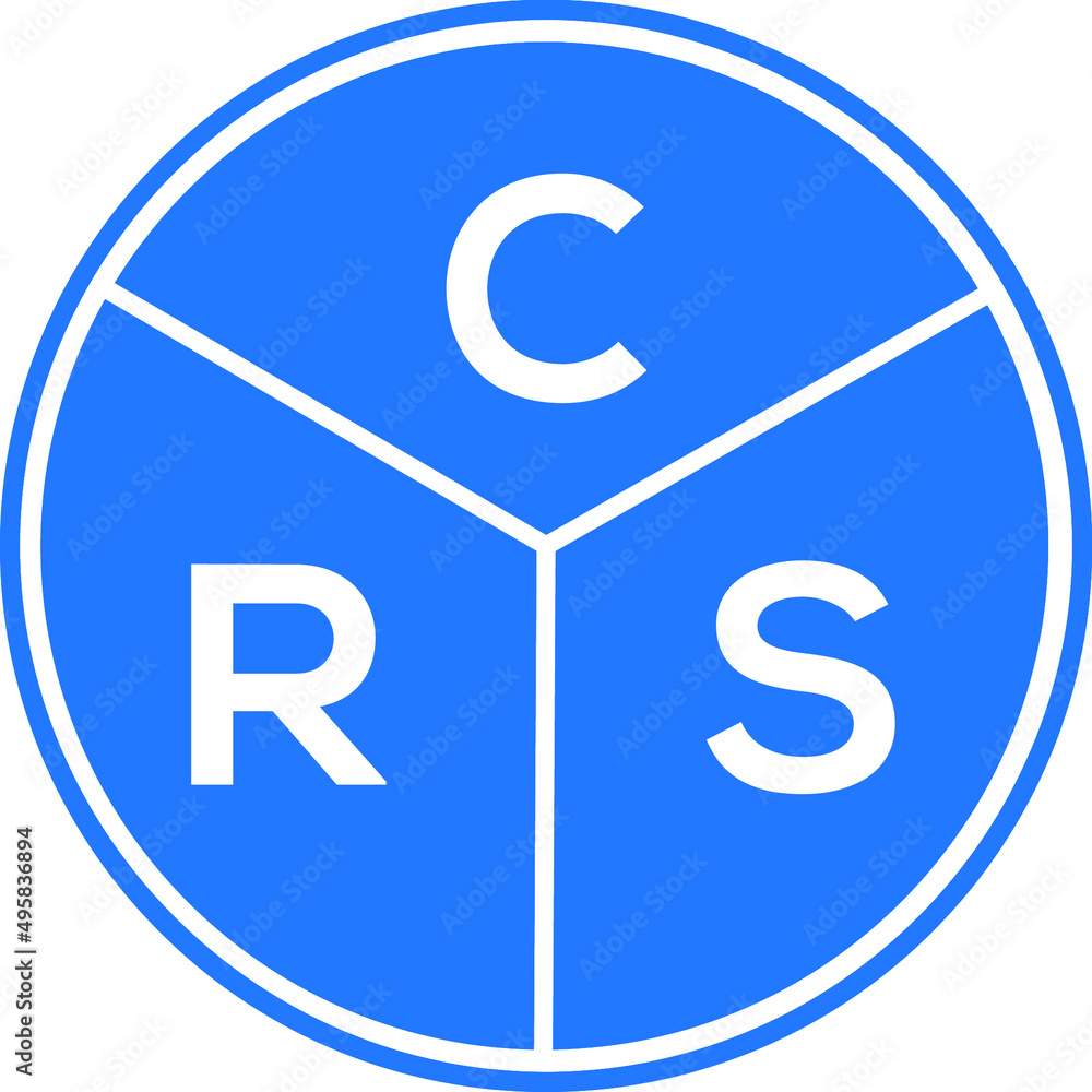 CRS letter logo design on black background. CRS creative initials letter logo concept. CRS letter design. CRS letter logo design on black background. CRS creative initials letter logo concept. CRS letter design.