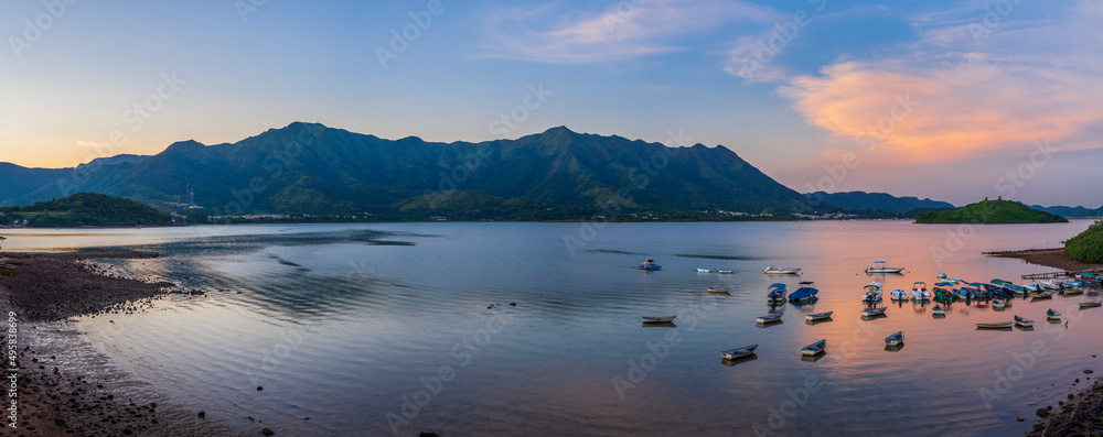 Fototapeta premium San Mun Tsai Fishing Village