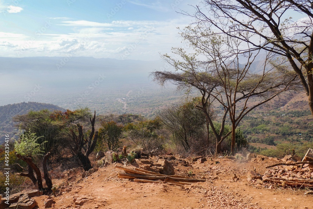 An aerial view of Kerio Valley in Baringo County, Kenya An aerial view of Kerio Valley in Baringo County, Kenya