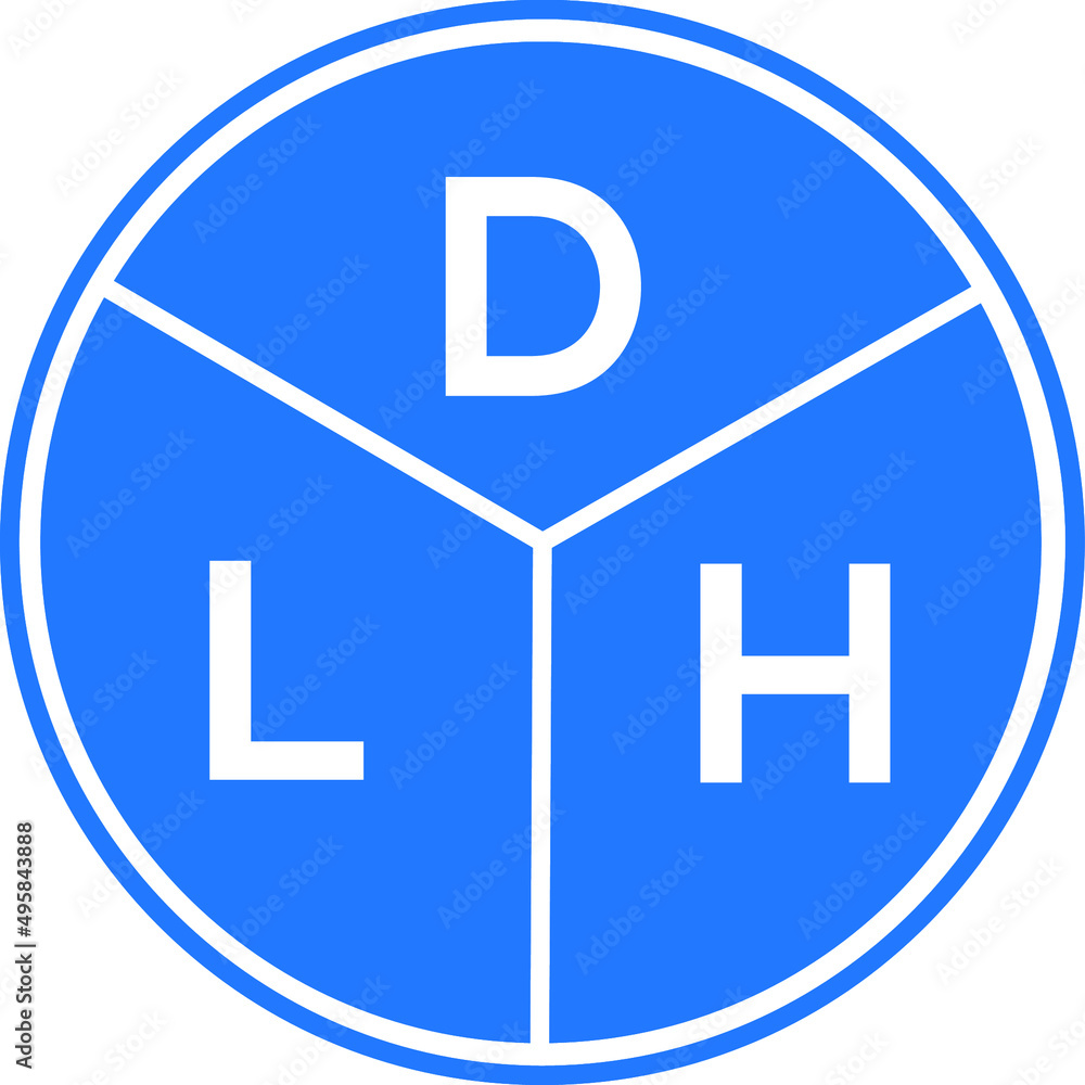 DLH letter logo design on White background. DLH creative Circle letter logo concept. DLH letter design.
DLH letter logo design on White background. DLH creative Circle letter logo concept. DLH letter design.
