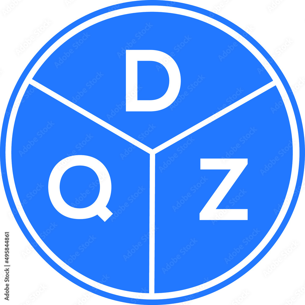 DQZ letter logo design on White background. DQZ creative Circle letter logo concept. DQZ letter design.
DQZ letter logo design on White background. DQZ creative Circle letter logo concept. DQZ letter design.