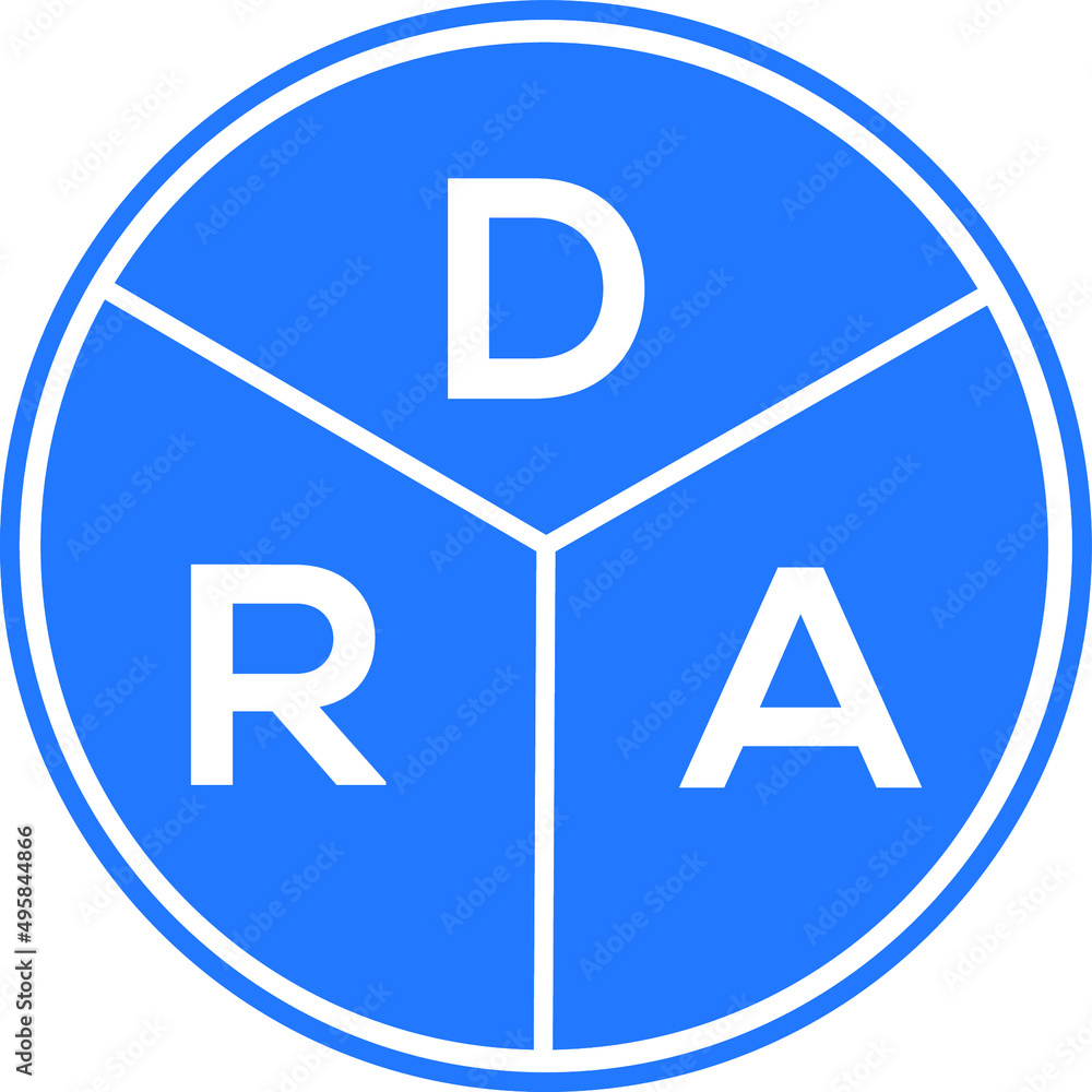 DRA letter logo design on White background. DRA creative Circle letter logo concept. DRA letter design.
DRA letter logo design on White background. DRA creative Circle letter logo concept. DRA letter design.