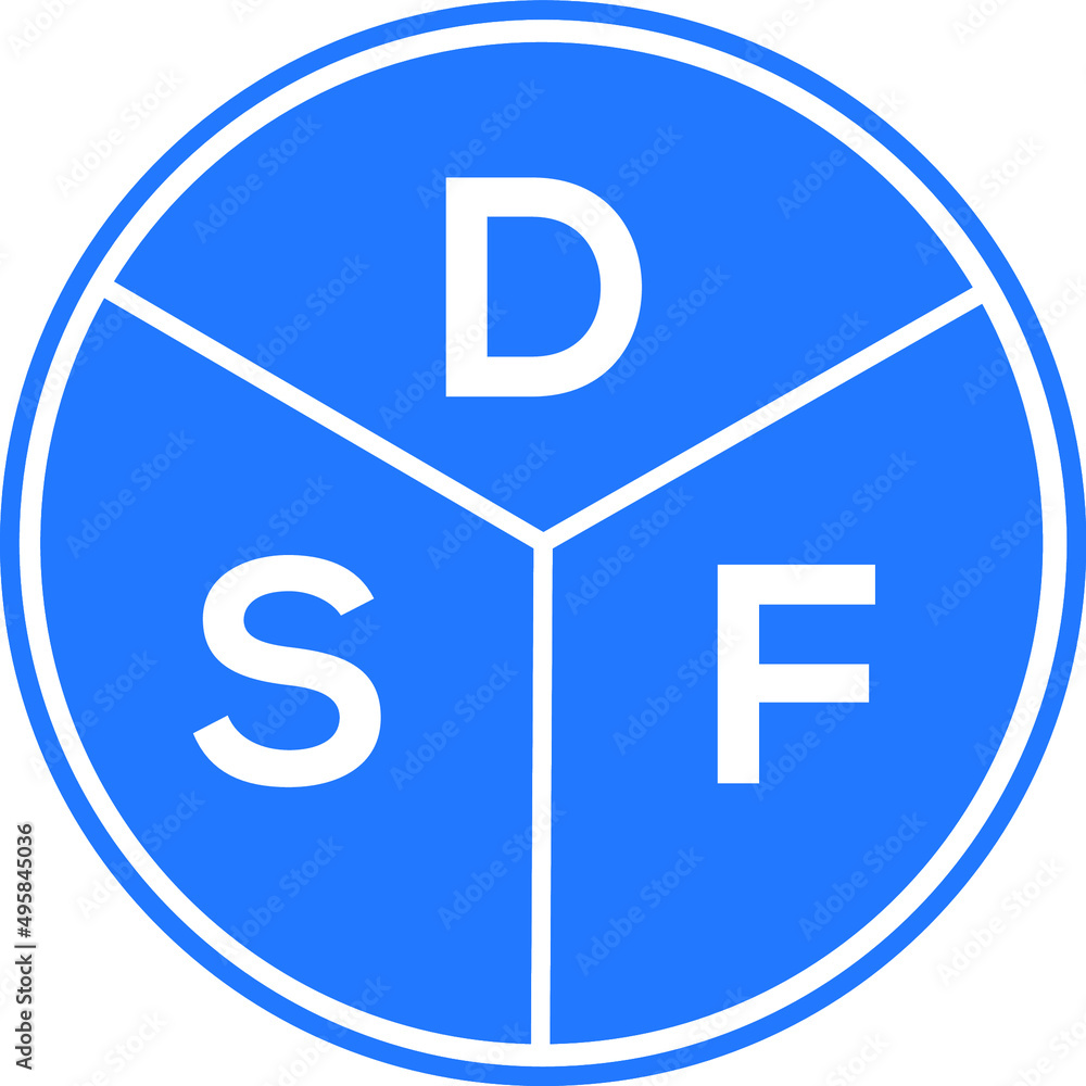 DSF letter logo design on White background. DSF creative Circle letter logo concept. DSF letter design.
DSF letter logo design on White background. DSF creative Circle letter logo concept. DSF letter design.