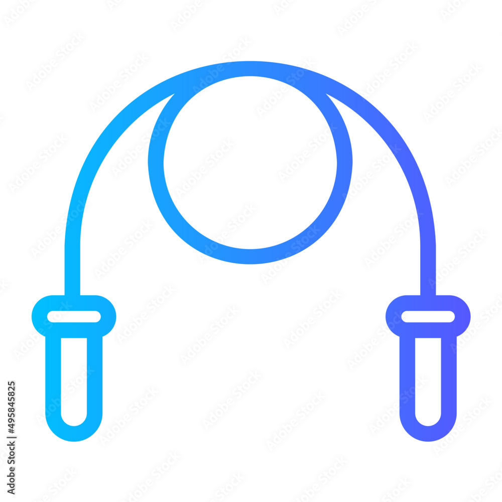 rope gradient icon